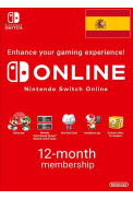 Nintendo Switch Online - 12 Month (365 Day - 1 Year) (Spain) Subscription