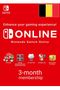 Nintendo Switch Online - 3 Month (90 Day) (Belgium) Subscription