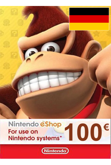 Nintendo eShop - Gift Prepaid Card 100€ (EUR) (Germany)