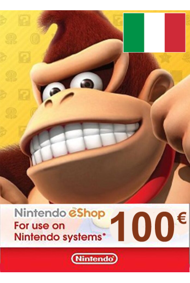 Nintendo eShop - Gift Prepaid Card 100€ (EUR) (Italy)