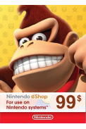 Nintendo eShop - Gift Prepaid Card $99 (USD) (North America)