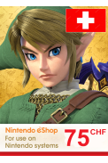Nintendo eShop - Gift Prepaid Card 75 (CHF) (Switzerland)