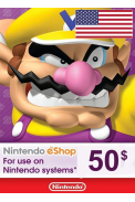 Nintendo eShop - Gift Prepaid Card $50 (USD) (USA)
