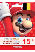 Nintendo eShop - Gift Prepaid Card 15€ (EUR) (Belgium)