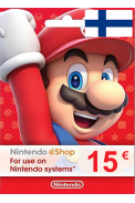 Nintendo eShop - Gift Prepaid Card 15€ (EUR) (Finland)