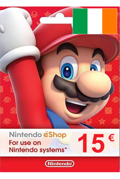 Nintendo eShop - Gift Prepaid Card 15€ (EUR) (Ireland)