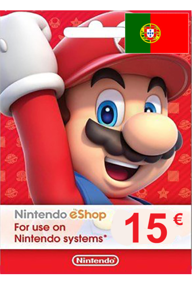 Nintendo eShop - Gift Prepaid Card 15€ (EUR) (Portugal)