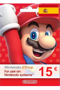 Nintendo eShop - Gift Prepaid Card 15€ (EUR) (Spain)