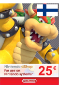 Nintendo eShop - Gift Prepaid Card 25€ (EUR) (Finland)