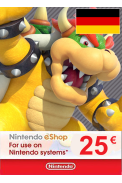 Nintendo eShop - Gift Prepaid Card 25€ (EUR) (Germany)