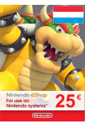 Nintendo eShop - Gift Prepaid Card 25€ (EUR) (Luxembourg)