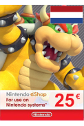Nintendo eShop - Gift Prepaid Card 25€ (EUR) (Netherlands)