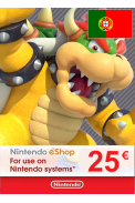Nintendo eShop - Gift Prepaid Card 25€ (EUR) (Portugal)