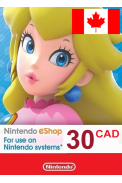 Nintendo eShop - Gift Prepaid Card 30 CAD (CANADA)