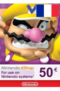 Nintendo eShop - Gift Prepaid Card 50€ (EUR) (France)