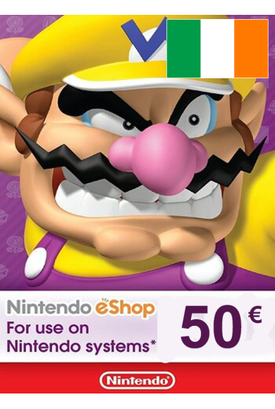 Nintendo eShop - Gift Prepaid Card 50€ (EUR) (Ireland)