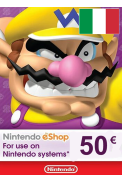 Nintendo eShop - Gift Prepaid Card 50€ (EUR) (Italy)