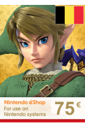 Nintendo eShop - Gift Prepaid Card 75€ (EUR) (Belgium)