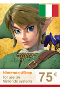 Nintendo eShop - Gift Prepaid Card 75€ (EUR) (Italy)