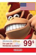 Nintendo eShop - Gift Prepaid Card $99 (USD) (USA)