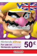 Nintendo eShop - Gift Prepaid Card £50 (GBP) (UK)