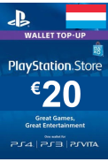 PSN - PlayStation Network - Gift Card 20 (EUR) (Luxembourg)