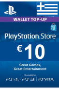 PSN - PlayStation Network - Gift Card 10€ (EUR) (Greece)