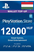 PSN - PlayStation Network - Gift Card 12000 (HUF) (Hungary)