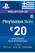 PSN - PlayStation Network - Gift Card 20€ (EUR) (Greece)