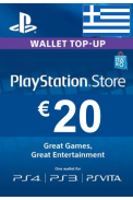 PSN - PlayStation Network - Gift Card 20€ (EUR) (Greece)