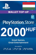PSN - PlayStation Network - Gift Card 2000 (HUF) (Hungary)