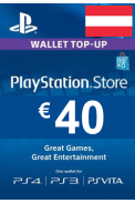 PSN - PlayStation Network - Gift Card 40€ (EUR) (Austria)