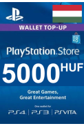 PSN - PlayStation Network - Gift Card 5000 (HUF) (Hungary)