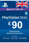 PSN - PlayStation Network - Gift Card £90 (GBP) (UK)