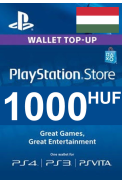 PSN - PlayStation Network - Gift Card 1000 (HUF) (Hungary)