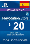 PSN - PlayStation Plus - Tarjeta prepago 20€ (Euros) (España)