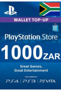PSN - PlayStation Network - Gift Card 1000 (ZAR) (South Africa)