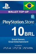 PSN - PlayStation Network - Gift Card 10 (BRL) (Brazil)