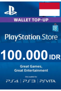 PSN - PlayStation Network - Gift Card 100.000 (IDR) (Indonesia)