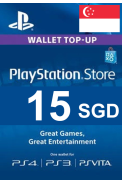 PSN - PlayStation Network - Gift Card 15 (SGD) (Singapore)