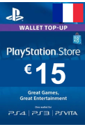 PSN - PlayStation Network - Gift Card 15€ (EUR) (France)