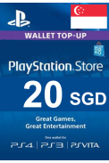 PSN - PlayStation Network - Gift Card 20 (SGD) (Singapore)