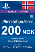PSN - PlayStation Network - Gift Card 200 (NOK) (Norway)