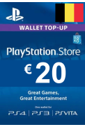 PSN - PlayStation Network - Gift Card 20€ (EUR) (Belgium)