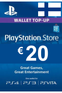PSN - PlayStation Network - Gift Card 20€ (EUR) (Finland)