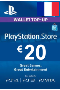 PSN - PlayStation Network - Gift Card 20€ (EUR) (France)