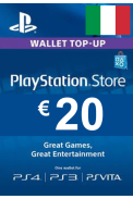 PSN - PlayStation Network - Gift Card 20€ (EUR) (Italy)