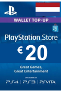 PSN - PlayStation Network - Gift Card 20€ (EUR) (Netherlands)