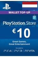 PSN - PlayStation Network - Gift Card 10€ (EUR) (Netherlands)