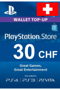 PSN - PlayStation Network - Gift Card 30 (CHF) (Switzerland)